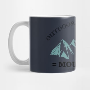 Outdoor adventure Mug